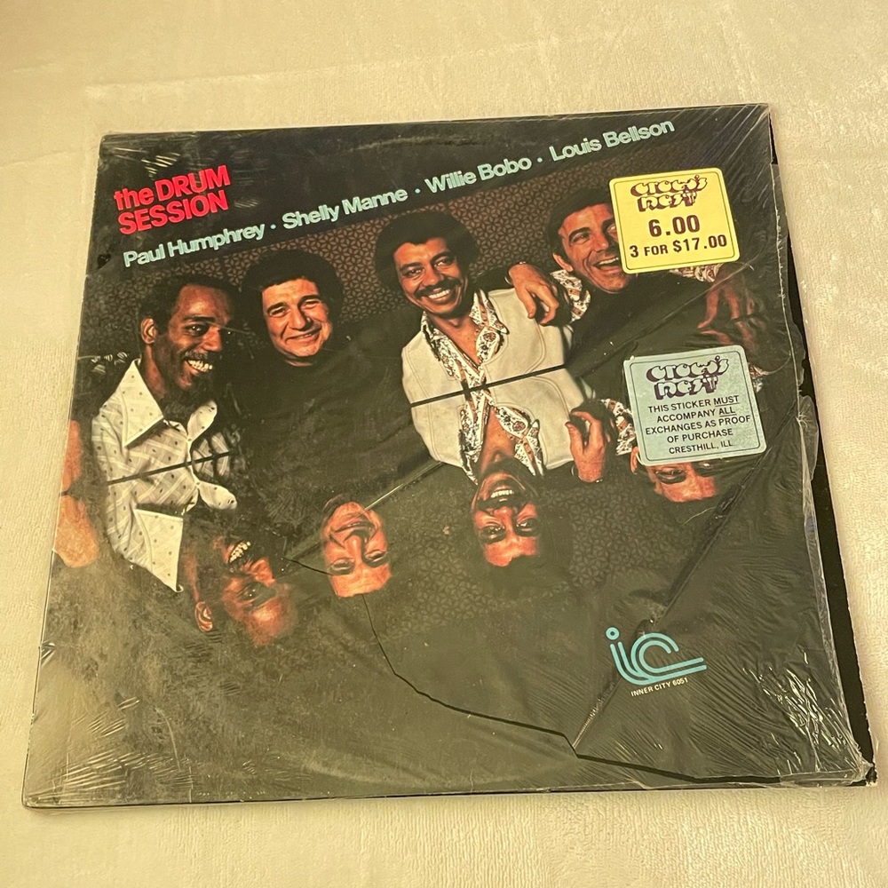 the DRUM SESSION- HUMPHREY, MANNE, BOBO & BELLSON: INNER CITY